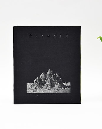 Planner Czułość Moon - czarny+srebrny, Pracownia Sitko