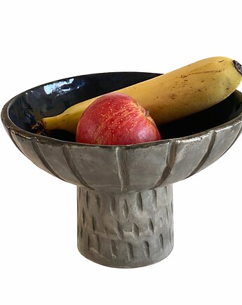 Miska patera na owoce ceramiczna, Papataj