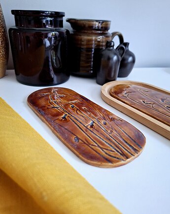 Ceramiczna podstawka na biżuterię, Wooden Love