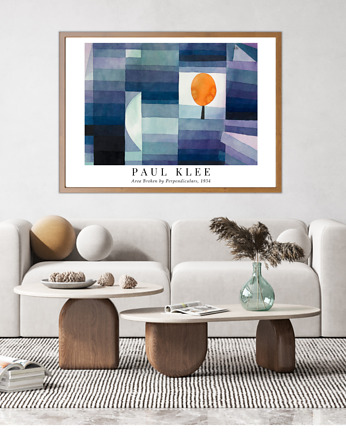 Plakat reprodukcja Paul Klee 'The Harbinger of Autumn', Well Done Shop
