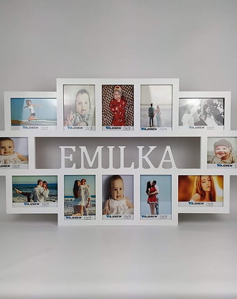 Multirama ramka na zdjęcia z imieniem 12 zdjęć  13x18, Wajdrew