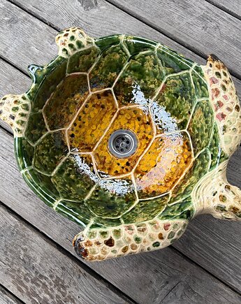 UM64 umywalka żółw, Dekornia