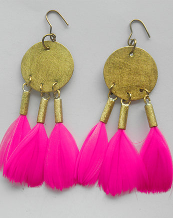 PIÓRKO kolczyki, Katarzyna Kaminska ART