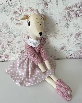 Maskotka Sarenka Róża 50 cm, GroKo Design