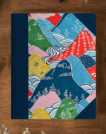 Elegancki notatnik, Piękny notes, Notes Japoński, iblush