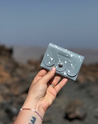 Portfel Cloud Mikro Splash Blue, Alicja Getka LAB