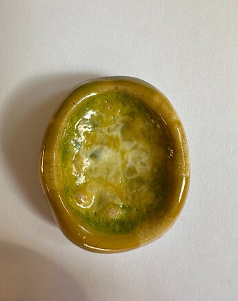 Kamień antystresowy, worry stone , miziak, Glina & Lina