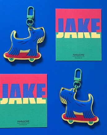 Brelok Piesek na deskorolce, Cudowianki