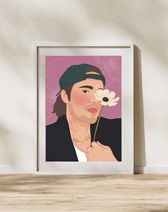 Plakat "Justin, Maya Design