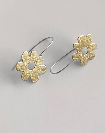 Kolczyki srebrne KWIAT, Katarzyna Kaminska ART