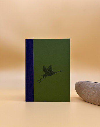 Notes z żurawiem A5 gładki, Pracownia Szeptem