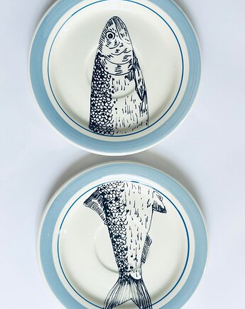 Ryby puzzle, arent plates