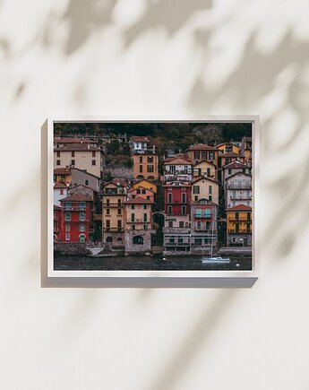 Jezioro Como, Varenna, plakat, fotografia, plik cyfrowy, Katarzyna Angielska