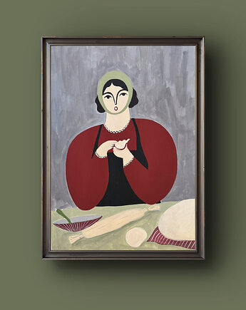 Plakat PIEROGI, Terra Kata