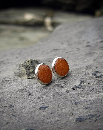 Łososiowe kolczyki Dolci, Figa handmade accessories