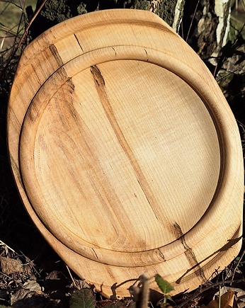 Drewniana patera z uchwytem z serii Sia., mar.mar.studio