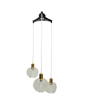 Lampa kaskadowa, space age, lata 70, Think Modern