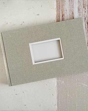 Płócienny album na zdjęcia Len, Slow Craft