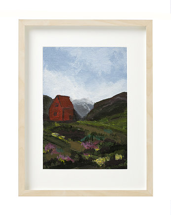 ORYGINAŁ 10 x 15 cm - Pejzaż No.11, Gosia Sendlewska