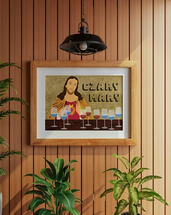 Plakat BARTENDER (ILUSTRACJA), Agnieszka Osiecka RYSUJĘ BO SIĘ NUDZĘ