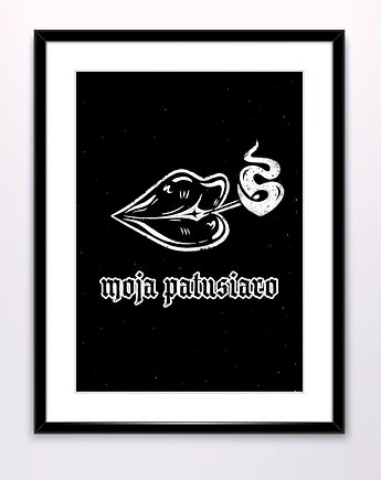 Plakat Moja Patusiaro, werabielawska