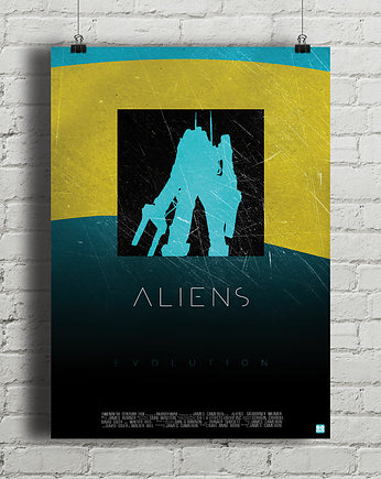 Plakat Aliens - Obcy 2, minimalmill