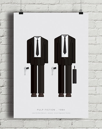Plakat Pulp Fiction, minimalmill