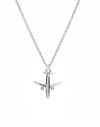 SAMOLOT - naszyjnik srebro, ISSI Jewelry