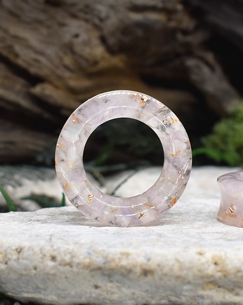 Tunele do uszu 38mm jadeit / plugi, rozpychacze, tapery, tunele siodłowe, Spirit Of Copper