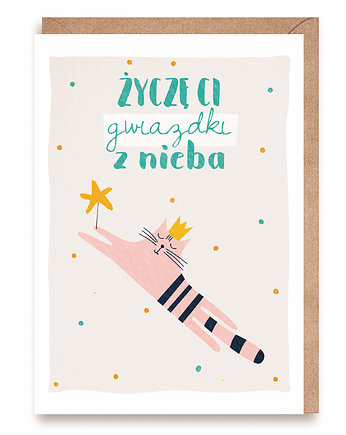 Kartka urodzinowa Gwiazdka z Nieba, Cardie