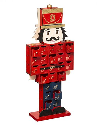 Kalendarz adwentowy Dziadek do Orzechów 47,5 cm, MIA home