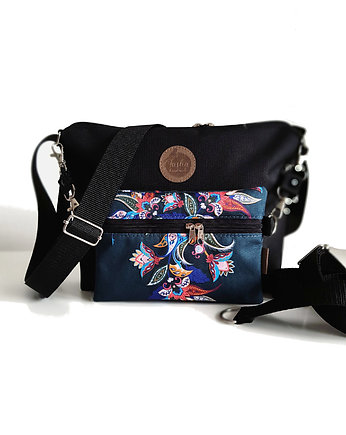 ZESTAW Torebka Modułowa Black - PAISLEY, Tasha handmade