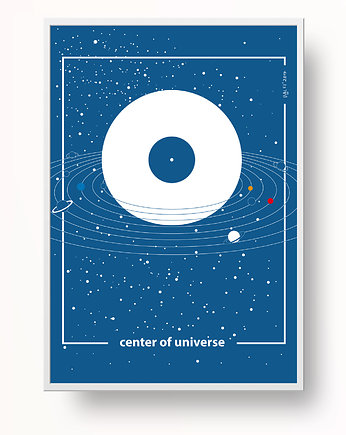 Plakat 61x91cm CENTER OF UNIVERSE, BALSI
