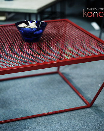 stolik z serii Steel mesh, Konceptdesign