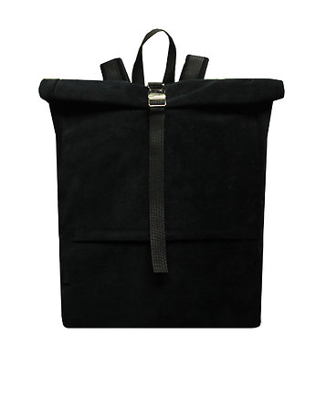 Plecak aksamitny czarny handmade, Szczypta