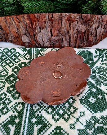 Patera podstawka ceramiczna, Wooden Love