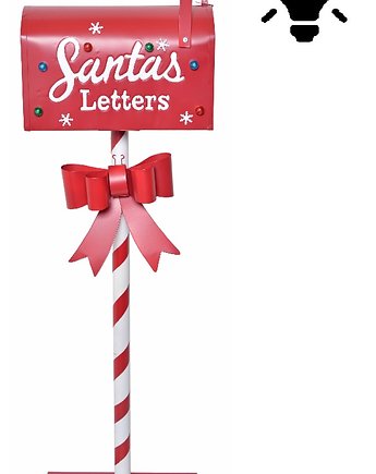 Skrzynka na listy Santas Letters LED 103,5 cm, MIA home