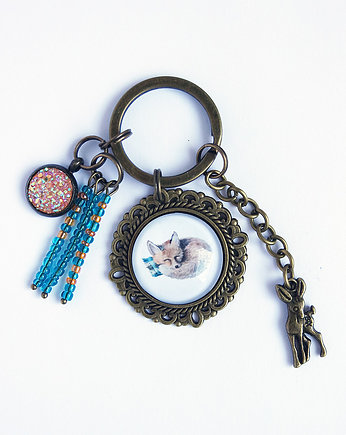 Breloczek - Lisek, sarenka, yenoo