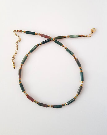 Naszyjnik z Agatem Indyjskim v Delikatny, Mitsu