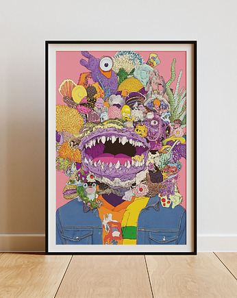 Plakat - bad trip, Harry Monkey