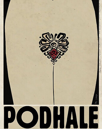 Plakat Podhale (R. Kaja) 98x68 cm, Galeria LueLue