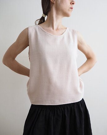 Top, len z wiskozą, madebyjokpa