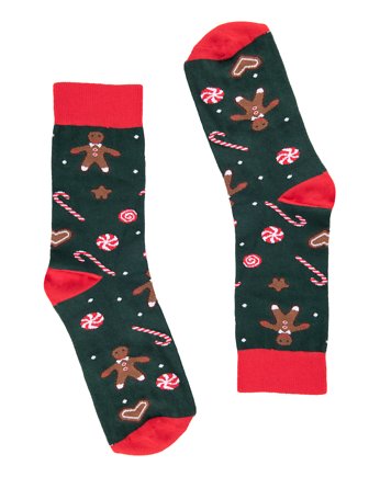 Skarpetki Świąteczne Pierniki 36-41, FAVES. Socks&Friends