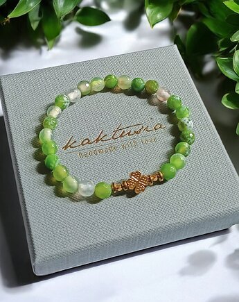 Na szczęście :: agat i czterolistna koniczynka, kaktusia