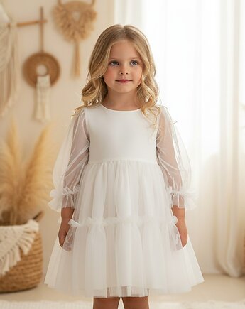 Sukienka Leticia ecru, Noeli