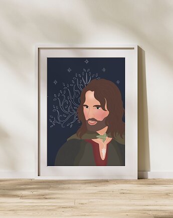 Plakat Aragorn, Maya Design