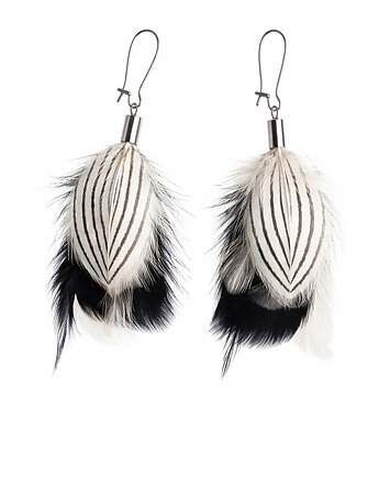 Kolczyki z piórami Linea, Ajdacho