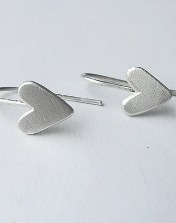 Kolczyki srebrne SERDUSZKO, Katarzyna Kaminska ART