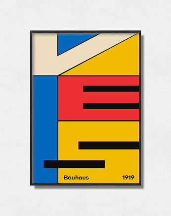 Bauhaus Art Exhibition Poster, Pas De LArt