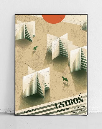 Plakat Ustroń Zawodzie, Agata Małecka